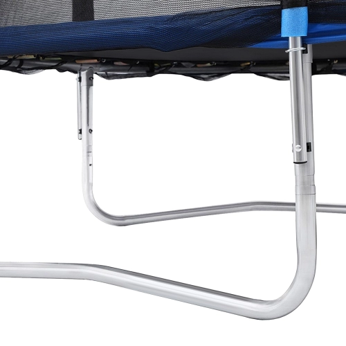 Rete Di Sicurezza Per Trampolino – Diametri Da 244 A 427 Cm, Polietilene UV Resistente, Per 6/8 Pali, Nera